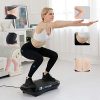 FITQUIET Vibration Plate Exercise Machine with Loop Resistance Bands – Whole Body Vibration Fitness Platform for Weight Loss & Muscle Toning