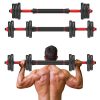 VLVEE Dumbbells Set Fitness Exercise, Adjustable Weight