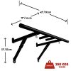 Kit4Fit Fitness Equipment Wall Mounted Pull Up Bar