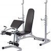 Sporzon Multifunctional Workout Station Adjustable Olympic Workout Bench