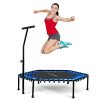 Goplus 51" Fitness Trampoline, Silent Bungee Rebounder