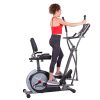 3-in-1 Exercise Machine - Trio Trainer Plus Two for Home Gym | Elliptical, Cycle, Recumbent Bike in One