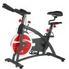 Bike Belt Drive Indoor Cycling Bike with LCD Monitor