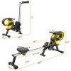 Merax Folding Magnetic Rowing Machine with Performance Monitor