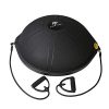 Finer Form Half Ball Balance Trainer with Resistance Bands
