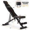 Adjustable Weight Bench, Incline Bench for Strength Training