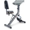 EXERPEUTIC EXERWORK 2000i Bluetooth Folding Exercise Desk Bike
