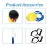 Tickas Half Ball Balance Trainer, Exercise Ball with Straps