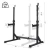 GARTIO Multi-Function Barbell Rack, Adjustable, Portable Squat