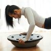 Nice C Balance Ball Balance Trainer, Half Ball with Resistant Band
