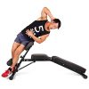 DlandHome Home Gym Adjustable Bench Sit Up Incline Exercise