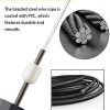 Jump Rope, Ball Bearings Tangle-Free Rapid Speed Cable Skipping Rope
