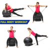 Yoga and Pilates Exercise Ball Chair for Gym, Home, or Office