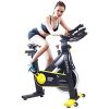pooboo Indoor Exercise Bike Belt Drive Stationary Bike Indoor