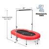 Giantex Mini Trampoline, 2 Persons Foldable Fitness Trampoline