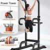 PCAFRS Power Tower Dip Station, Power Tower Pull Up Dip Station