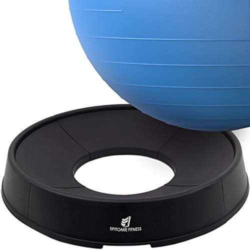 Exercise Ball Base for Stability - Stand for Balance Balls Fits Balls