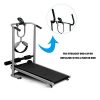 Home Mechanical Treadmill Folding Shock-Absorbing No-Electric