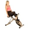 Exerpeutic Gold Folding Recumbent Exercise Bike