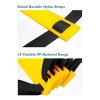 Complete Agility Training Set with 12 Rung 20Ft Agility Ladder, 12 Field Cones, 4 Steel Stakes, and Carrying Bag - Ideal Footwork Equipment for Soccer, Football, Boxing, and More
