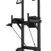 Strength Training Dip Stands- Dip Station Chin Up Bar