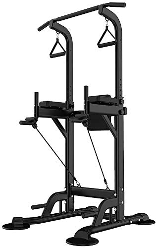 Strength Training Dip Stands- Dip Station Chin Up Bar