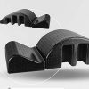 Pilates Yoga Wedge Massage Table Spine Corrector Back Pain Relief