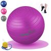 Large Extra Thick Yoga Exercise Ball 65cm