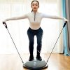 Nice C Balance Ball Balance Trainer, Half Ball with Resistant Band