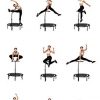 48" Foldable Mini Trampoline Fitness Rebounder