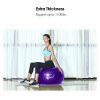 REEHUT Anti-Burst Core Exercise Ball w/Pump, Manual for Yoga