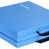 Folding Exercise Mat with Carrying Handles Gym