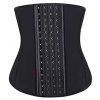 Women's Latex Waist Trainer – High Compression Corset with Spiral Metal Boning for Waist Shaping