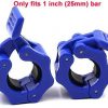 Secure Your Workout – Hisoutenu 1" Barbell Clamps Collar Pair – Quick Lock & Release