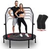 CLORIS Foldable Mini Trampoline Indoor Outdoor