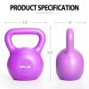 kettlebell Weight Sets Strength Training Kettlebells Vinyl Coated Exercise
