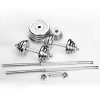 Dumbbells Barbell Weights Set with Bar