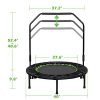 40" Mini Trampoline for Kids Adults Indoor Small Trampoline Rebounder