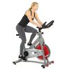 Sunny Health & Fitness Indoor Cycling Bike with 40 LB Flywheel