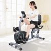 MARNUR Recumbent Exercise Bike Indoor Cycling Stationary Magnetic Home