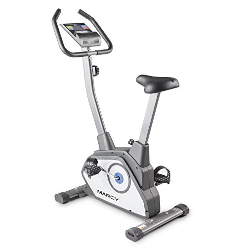 Marcy Magnetic Upright Bike With 8 Levels of Resistance
