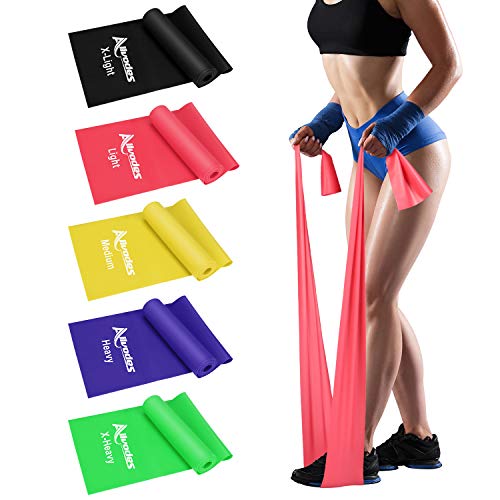 Exercise Bands for Working Out Bands Set with 5 Resistance Levels
