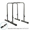 YESJOY Adjustable Dip Stand, Multi-Function Heavy Duty