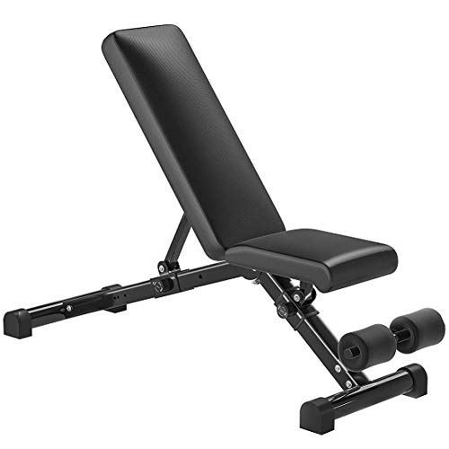 MANERSON Adjustable Weight Bench Full Body Workout
