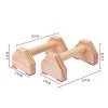 Push Up Bars with Full Non-Slip Baseplate Pushup Handle