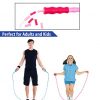 Soft Beaded Jump Rope, Adjustable Tangle - Free Segmented Fitness