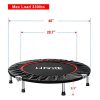FirstE 40'' Portable Fitness Trampolines, Foldable Mini Trampoline