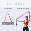 A AZURELIFE Premium 2 in 1 Yoga Mat Strap, Adjustable Yoga
