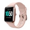 YAMAY Smart Watch Fitness Tracker with heart rate monitor and IP68 waterproof rating, suitable for men and women, compatible with iPhone and Android phones