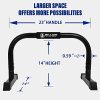 XL Push Up Stands - Parallettes Dip Bars for Versatile Bodyweight Training at Home or Gym